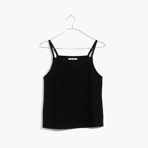 Madewell Apron Tank - Size L - Black